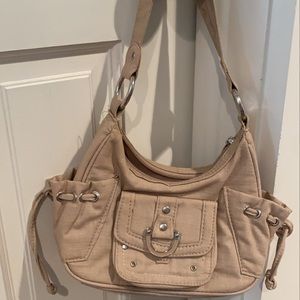tan shoulder bag